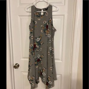 Floral handkerchief dress